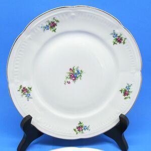 Cerabel Porcelaine De Baudour 7 3/4" Salad Plates Bundle of 3
